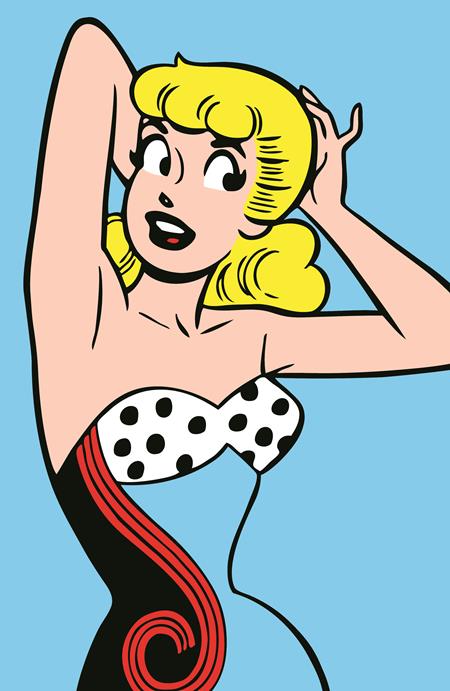 Archie Comics 85th Anniversary Presents Betty & Veronica Swimsuit Special  | One Shot  E Dan Decarlo Silver Foil Betty Pin Up Var