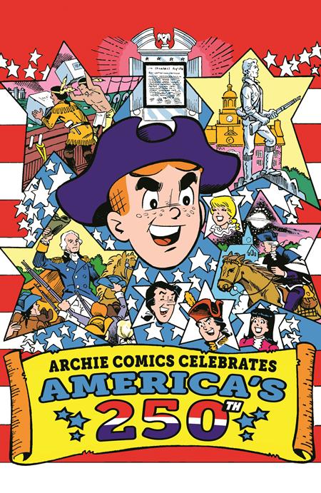 Archie Comics Celebrates Americas 250th  | One Shot  B Stan Goldberg Life With Archie Retro Full Art Var