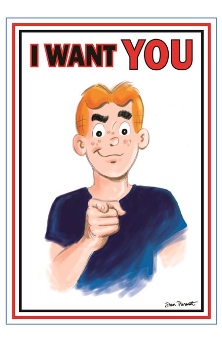 Archie Comics Celebrates Americas 250th  | One Shot  C Dan Parent Uncle Sam Poster Art Var - Comics - Image - Pop Weasel