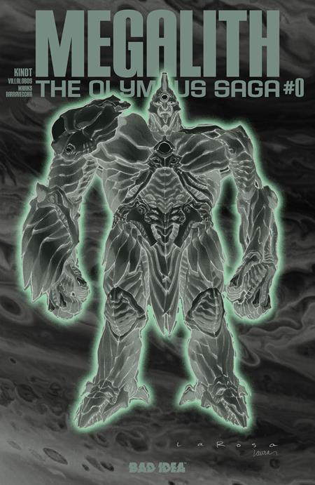 Olympus Saga Megalith #0 (of 4)  D Lewis Larosa Glow In The Dark Var