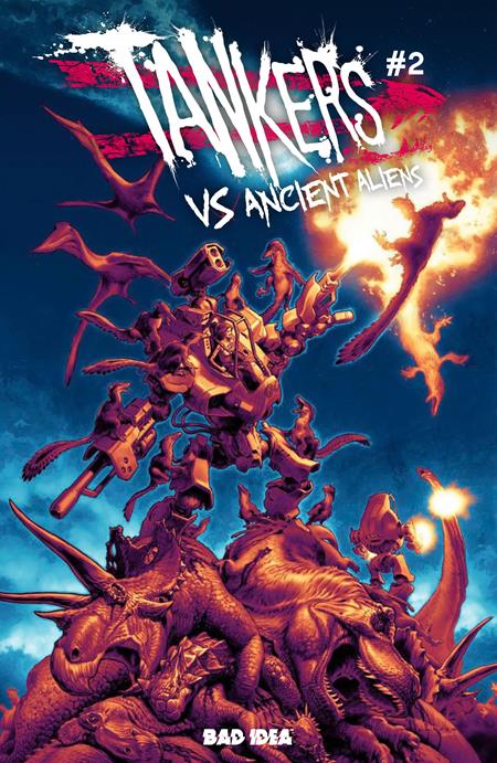 Tankers Vs Ancient Aliens #2 (of 4)  B Lewis Larosa Var