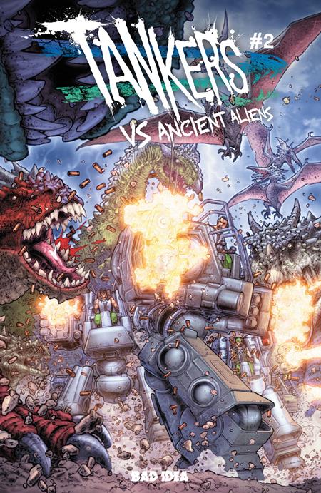Tankers Vs Ancient Aliens #2 (of 4)  C Juan Jose Ryp Var