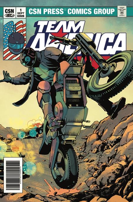 Team America Racing Full Throttle Edition #1  | One Shot  B Javier Saltares Variant