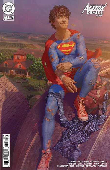Action Comics #1100  E Rahzzah Card Stock Var (dc K.o.)