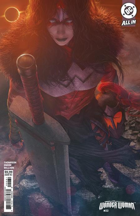 Absolute Wonder Woman #22  C Rahzzah Card Stock Var