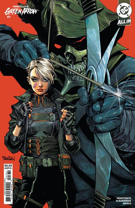 Absolute Green Arrow #3 (of 6)  C Dan Panosian Card Stock Var