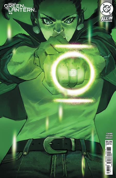 Absolute Green Lantern #16  C Eric Canete Card Stock Var