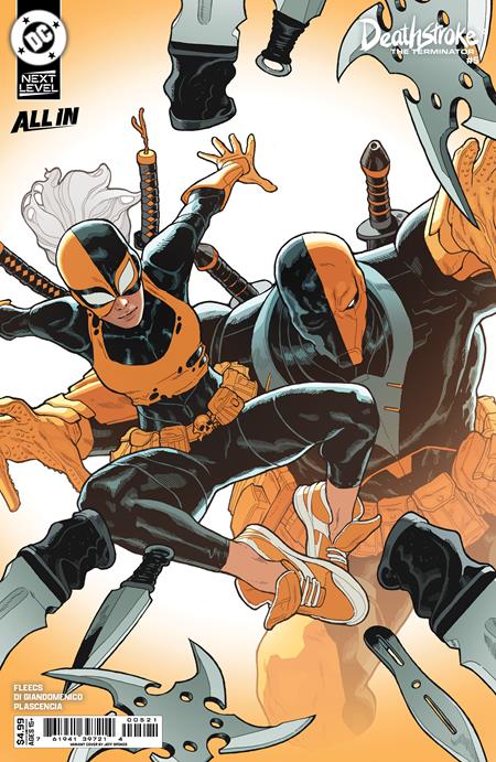 Deathstroke The Terminator #5  B Jeff Spokes Card Stock Var