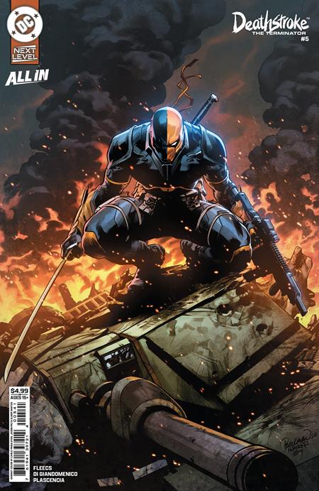 Deathstroke The Terminator #5  D Carlo Pagulayan Card Stock Var
