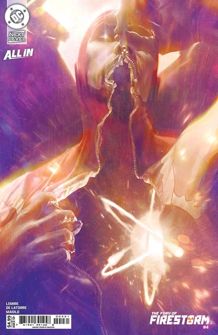 Fury Of Firestorm #4 (of 8)  C Rahzzah Card Stock Var