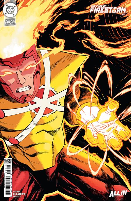 Fury Of Firestorm #4 (of 8)  D Ethan Young Card Stock Var