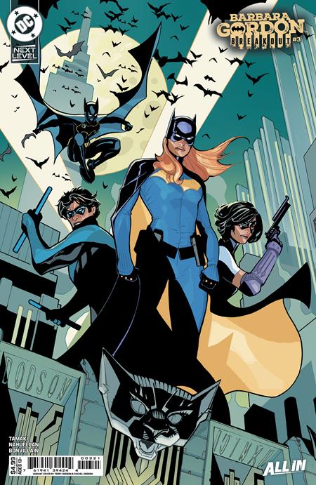 Barbara Gordon Breakout #3  B Terry Dodson Card Stock Var