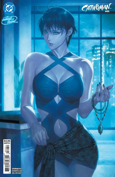 Catwoman #89  E Homare Swimsuit Card Stock Var