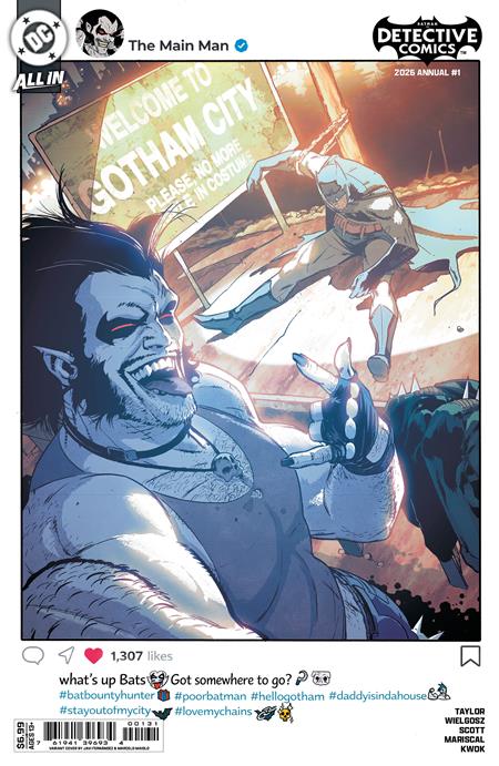 Detective Comics 2026 Annual #1  | One Shot  C Javier Fernandez Card Stock Var