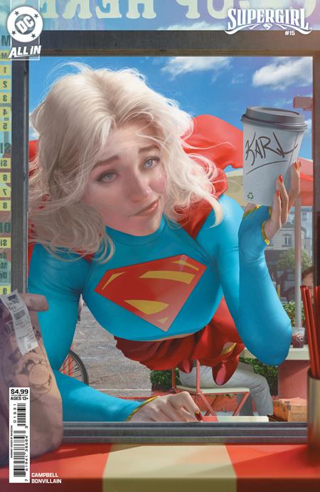 Supergirl #15  C Rahzzah Card Stock Var (the Reign Of The Superboys)