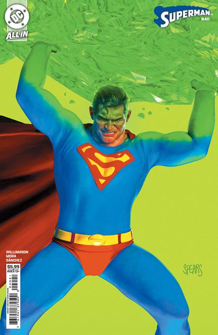 Superman #40  B Mark Spears Card Stock Var