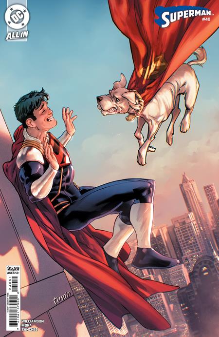Superman #40  E Tirso Cons Card Stock Var