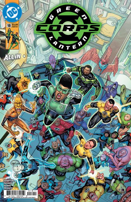 Green Lantern Corps #18  A Fernando Pasarin