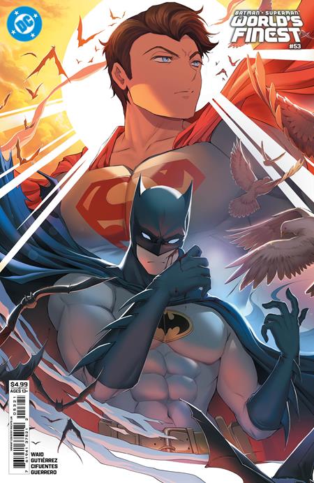 Batman Superman Worlds Finest #53  B Rachta Lin Card Stock Var