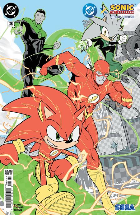 DC X Sonic The Hedgehog The Metal Legion - Comics - Image - Pop Weasel