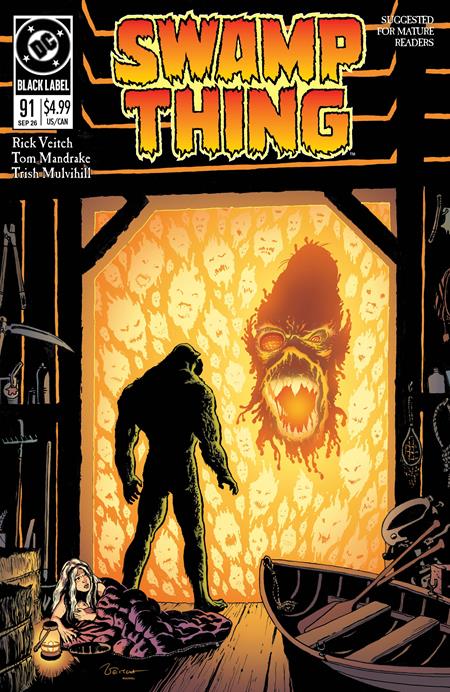 Swamp Thing 1989 #4 (of 4)  A Rick Veitch
