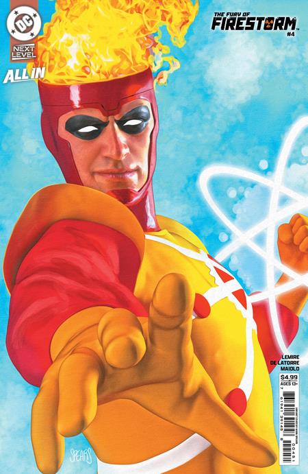 Fury Of Firestorm #4 (of 8)  E Mark Spears Card Stock Var