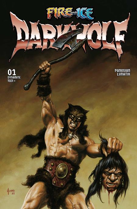 Fire And Ice Darkwolf #1  C Joe Jusko Var