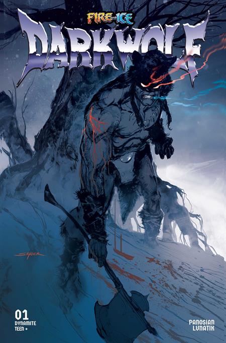 Fire And Ice Darkwolf #1  D Stuart Sayger Var