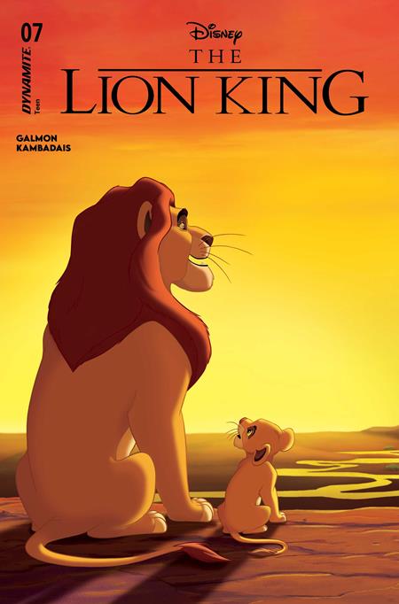 Lion King #7  B Storybook Art Var