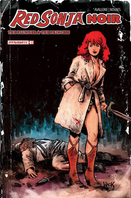 Red Sonja Noir The Plunder And The Princess #1  | One Shot  B Robert Hack Var