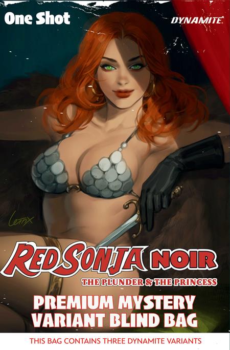 Red Sonja Noir The Plunder And The Princess #1  | One Shot  D Premium Mystery Blind Bag Var