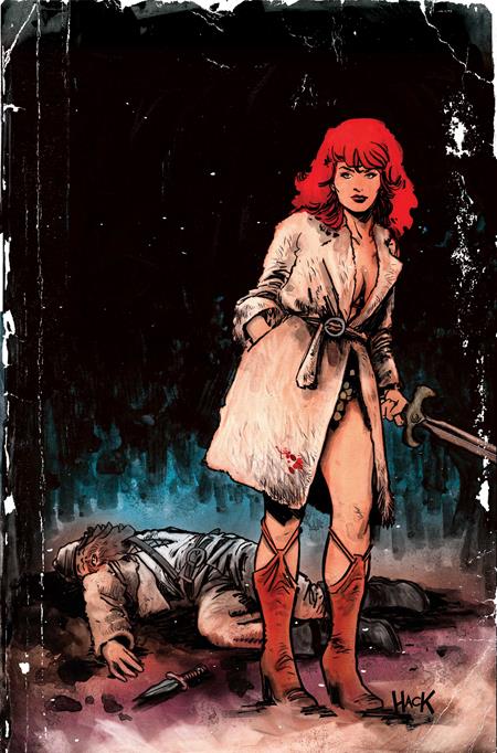 Red Sonja Noir The Plunder And The Princess #1  | One Shot  F Robert Hack Ltd Virgin Var