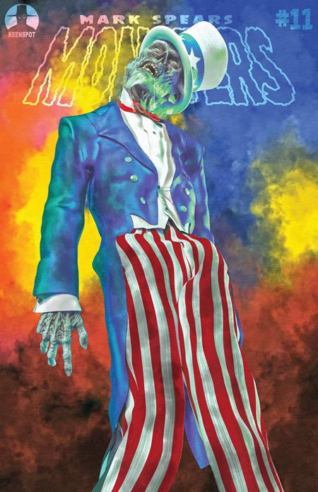 Mark Spears Monsters #11  D Mark Spears Red White & Dead Var
