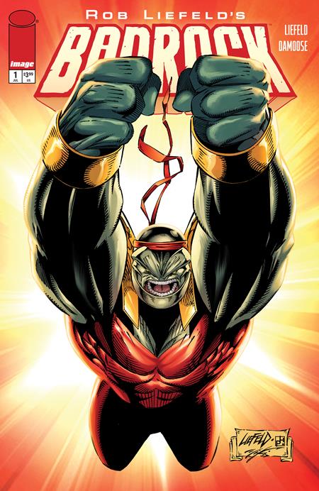 Badrock #1  D Rob Liefeld Legacy Var