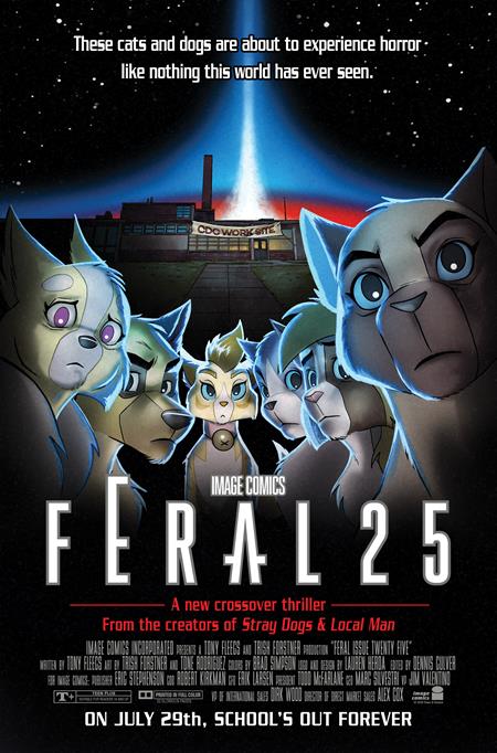 Feral #25  B Tone Rodriguez & Allen Passalaqua Faculty Homage Var