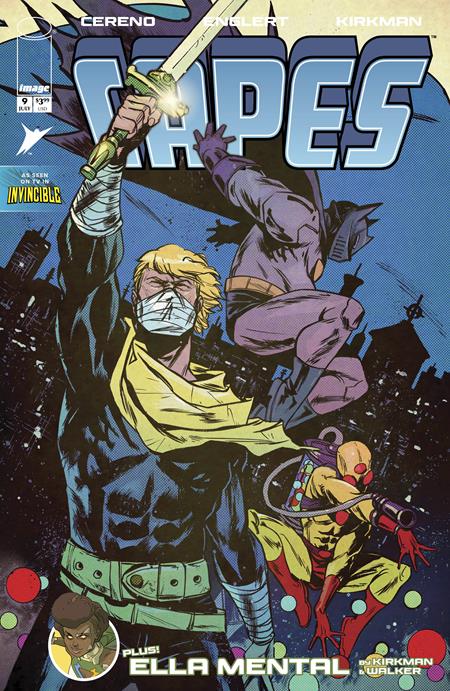Invincible Universe Capes #9  E Sanford Greene Connecting Var