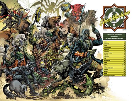 Ghost Machine The Official Guidebook - Comics - Image - Pop Weasel