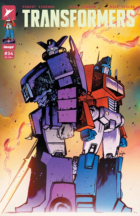 Transformers #34  B Daniel Warren Johnson & Mike Spicer Var