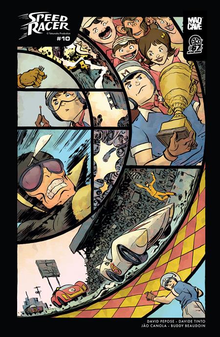 Speed Racer #10  B Jesse Lonergan Connecting Retro Var