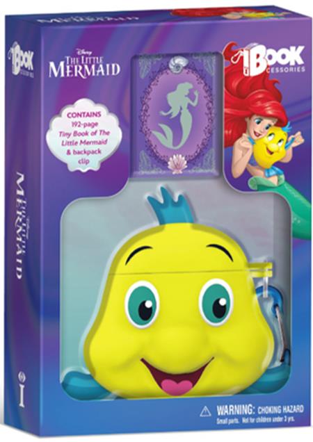 Bookcessories Disney Tiny Book Of Little Mermaid  | Hardcover - Novelty - Image - Pop Weasel