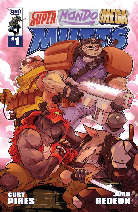Super Mondo Mega Mutts #1 (of 4)  C Karl Kerschl Var