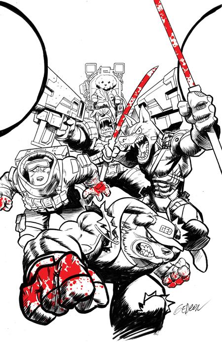 Super Mondo Mega Mutts #1 (of 4)  O Patrick Mulholland Var