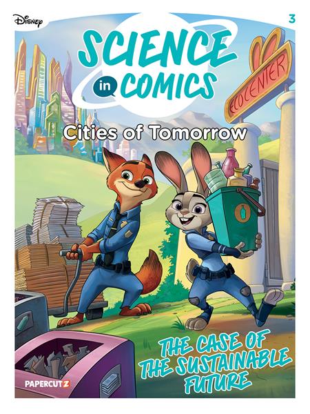 Disney Science In Comics  | Hardcover Cities Of Tomorrow