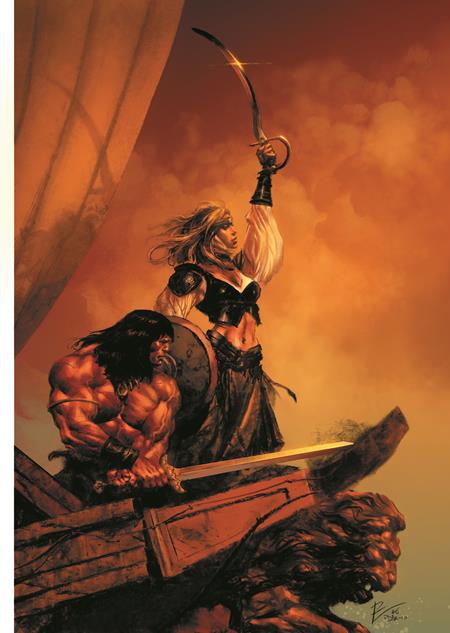 Conan The Barbarian #33  G Roberto De La Torre Virgin Cardstock Var