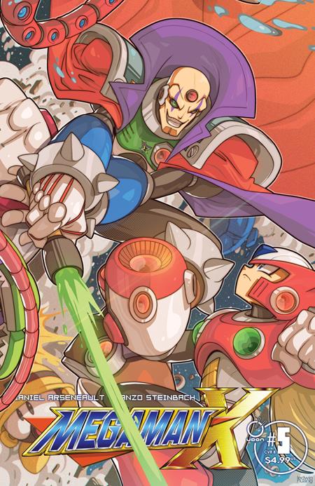 Mega Man X #5 (of 5)  B Edwin Huang Var