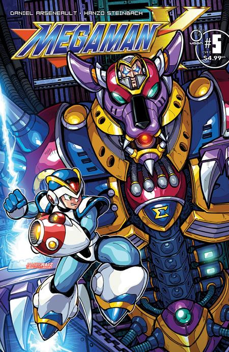 Mega Man X #5 (of 5)  C James Raiz Var