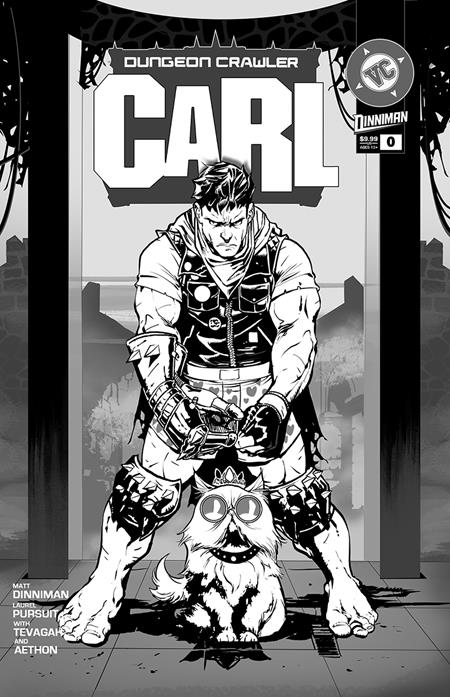 Dungeon Crawler Carl Special Edition #0  B Nathan Gooden Absolute Batman Homage B&w Var