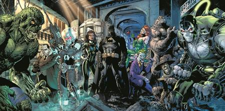 Batman #163  E Jim Lee & Scott Williams Batman Connecting Gatefold Var