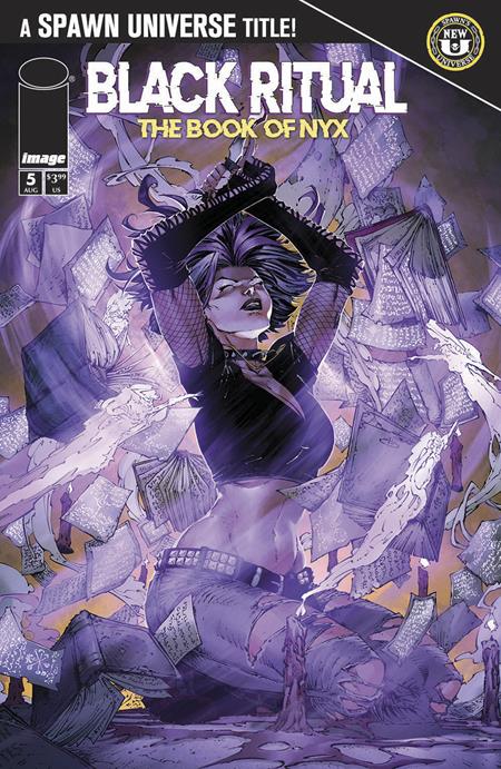 Spawn Black Ritual The Book Of Nyx #5 (of 7)  B Brett Booth Var