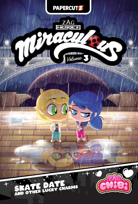 Miraculous Ladybug Chibi  | Hardcover Vol 03 Skate Date & Other Lucky Charms